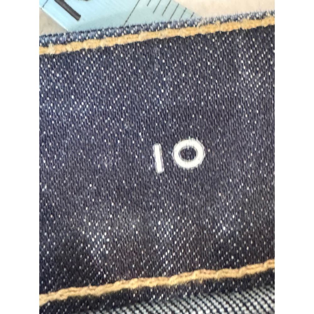 Women's St. John's Bay Denim 13” Inseam Bermuda Shorts dark wash stretch Size 10 - Picture 6 of 12
